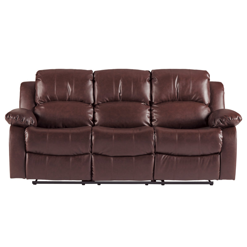 Latitude Run® Malec Reclining 83" Pillow Top Arm Sofa & Reviews Wayfair